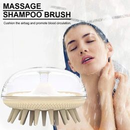 Multifunctional Baby Shampoo Brushes Jellyfish Shape Cat SPA Massager Combs Pet Hair Remover Comb Pets Bathroom Washing Supplies