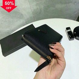 Luxury Designer Handbag 2023 multi-purpose Imported Cowhide Long Wallet Single Zipper Fashion Letter Trend Simple Leather Factory Direct Sale wallets for men