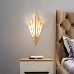 Wall Lamp Modern Light Diamond Shape Indoor Lamps Led Lighting For Living Room Bedside Bedroom Night Sconce