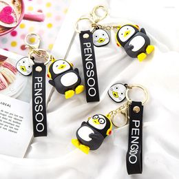 Keychains KPOP Store Korean Pengsoo Silica Gel Key Chain Keyring Bag Accessories