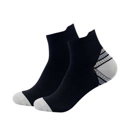 Sports Socks Compression Outdoor Sport 1 Pair 7 Klren Ankle Brace Nylon Running Fitness S/M L/Xl Short L221026