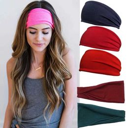 Yoga Hair Bands Absorberende Fietsen Yoga Sport Zweet Hoofdband Mannen Zweetband Voor Mannen En Vrouwen Haarbanden Hoofd Zweet Bands Sport Veiligheid L221027