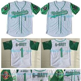 Proword Air01 Top Quality Movie Hardball #1 Jarius G-Baby Evans white DeWayne Warren Stitched Kekambas Film Baseball Jerseys