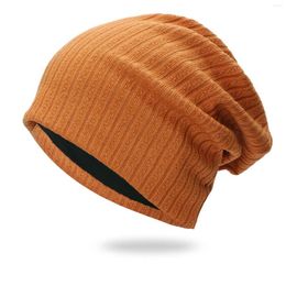 Ball Caps Hat Velvet All- Cold Cap Confinement Pile Knitted Hedging Warm Baseball Men Pretty Girl