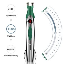 Full Body Massager Meridian Electric Pen Muscle Circulation Acupuncture Pain Relief Electronic Therapy Energy 221027