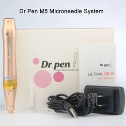 Home Use Electric Beauty Microneedle Roller M5 Dr. Pen Microneedling Wireless MTS Skin Care DermaPen System Wrinkle Removal Skin Rejuvenation Tool