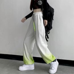 Men's Pants 2022 Autumn Harajuku Tie Dye Straight Women Vinatge Trousers Loose Wide Leg Unisex Streetwear Casual Clothing