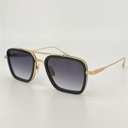 Óculos de sol de verão para mulheres estilo FLIGHT 006 anti-ultravioleta placa retrô quadrado armação completa óculos de design especial caixa aleatória