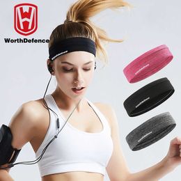 Yoga Hair Bands Worthdence Sweat Band Sport Gym Athtic Headband Anti-Slip Women Men Breathing Basketball Fitness Yoga Volybal Headband L221027