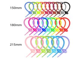 Reusable Silicone Cable Ties Zip Ties Multifunctional Food Bag Clip Organiser Sealing Rope for Home Office Bundle Tool