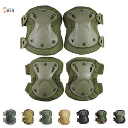 Elbow Knee Pads Tactical Pad CS Military Protector Army Airsoft Outdoor Sport Hunting pad Safety Gear Protective 221027