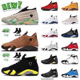 2023 Fortune Jumpman Basketabll Shoes 14 14s Mens Womens Winterized Candy Cane Defining Moments Doernbecher II SE Black Red Sneakers Trainers US JERDON