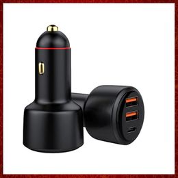 CC129 200W Car Charger 100W SFC Fast Charging 65W Supervooc 2.0 PD 36W Quick Charger for iPhone 13 Huawei HONOR OPPO Realme OnePlus