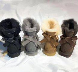 Designer australia snow boots australian Classic Clear Mini shoes womens winter fur furry girls ankle booties fsnow Half Knee Short boot tr