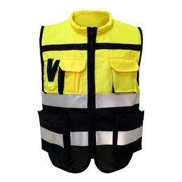Construction vest 1 Pcs Motorcycle Reflective Clothing Safety Vest Body Safe Protective Device Traffic Facilities For Racing Running Sports