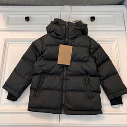 2022 Designer Neonate maschi Cappotti Autunno Inverno marca Piumino staccabile per bambini Piuma con cappuccio Giacche casual per bambini Vestiti per bambini Cappotto Outerwea