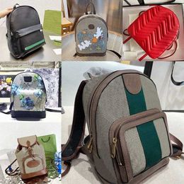2023 Hohe Qualität Designer Verschiedene Stile Rucksack Umhängetaschen Handtaschen Mini Schule Leder Canvas Tasche W5CF # Schön