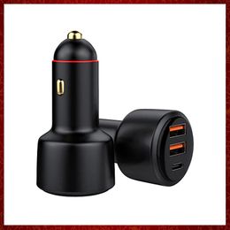 200W Car Charger 100W SFC Fast Charging 65W Supervooc 2.0 PD 36W Quick Chargers for iPhone 13 Huawei HONOR OPPO Realme OnePlus Charge Automotive Electronics Free ship