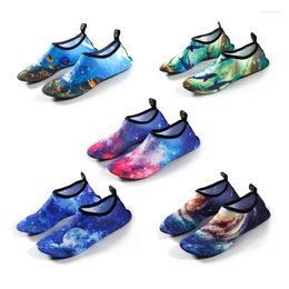 Men's Socks Q 1Pair Portable Seaside Beach Surfing Slippers TPR Water Sports Supplies Waterproof Athletic Footwear Swimming Shoes Quick-dry