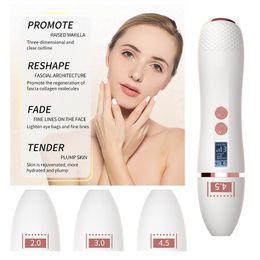 Home Use Portable Ultrasound HIFU Face Lifting Beauty Machine Skin Rejuvenation Tightening Skin Firming Wrinkle Removal Facial Massage Anti Ageing Eye Care Device