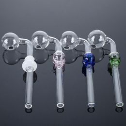 Colourful Glass Pipes Skull Smoking Pipe Thick Pyrex Oil Burner Bubbler Tobacco Hand Pipes Spoon Small Dab Rigs