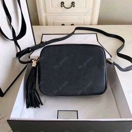Designer SOHO DISCO Camera Bag Handbags Luxury Fashion Leather tassel zipper Shoulder bags women Crossbody bag Black Pink handbag X0v0# nice