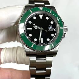 top classical luxury men's watch sub 41mm clean v4 green bezel cal.3235 automatic movement 904 stainless steel bracelet waterproof wristwatch