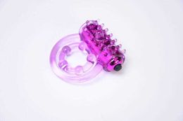 Sex toys masager masage Clit Vibrating Cock Ring Stretchy Delay Erection Silicone Penis Enhancer For Men/Couple J2206 VHOU MHKW