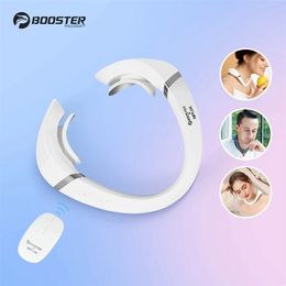 Other Massage Items Booster Electric Pulse Neck r for Pain Relief Health Care Cordless Deep Tissue Tens Muscle Apparatus 221027