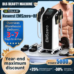 EMS Muscle Sculpt Stimulator skönhetsartiklar DLS-EMSLIM Neo Hiemt 2/4 Handtag med RF-bäckenstimuleringsplattor Valfritt Emszero Fat Burning Shaping