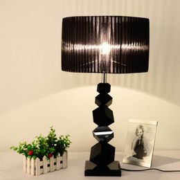 Table Lamps Modern Crystal Lamp Bedroom Bedside Black Fashion Luxury K9 Issued On Behalf Of One