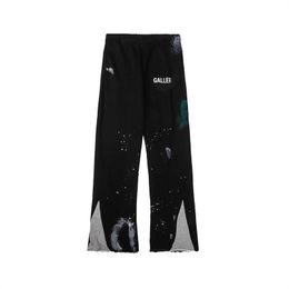 Calça masculina designer calças de moletom de alta qualidade de moda de moda esporte pantenha de rua de rua de rua masculina calça de moletom de moletom masculino Hip Hop B1