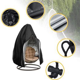 Chair Covers Waterproof Patio Cover Egg Dust Protector With Zipper Outdoor Protective Hanging