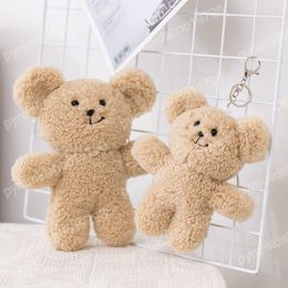 18/24cm Lovely Teddy Bear Plush Toys Kawaii Bear Pendant Stuffed Soft Dolls Cartoon Birthday Gift for Children Baby