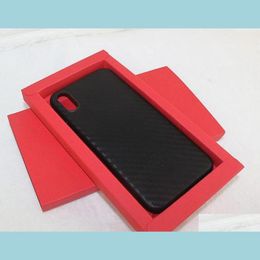 Packing Boxes Kraft Paper Der Box Carton Spot Mobile Phone Case Packaging Blank Gift Rectangar Drop Delivery 202 Oteaz