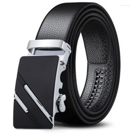 Belts Men Belt Luxury Strap Male Business Automatic Buckle Brand Design High Quality Waistband Cinturon De Hombre