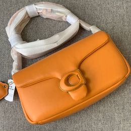 Solid Quality Designer Brand Shoulder Bag Luxury Ladies Pillow Colour vintage tabby hardware handbag Dinner soft leather