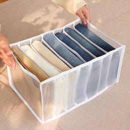 Storage Bags Cloth Drawer Organiser Pants Compartments For Clothing Organisation Home Cabinet Divider Tools