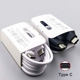 Original OEM Quality 1m 3FT USB Type-c to Type C Cables Fast Charging Charger Cable for Samsung Galaxy S22 S21 S20 S10 S9 S8 S7 Note 10 Plus Support PD Quick