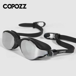 goggles Professional Competition Swimming Goggles Plating Anti-fog Glasses Waterproof UV Protection for Men Women L221028
