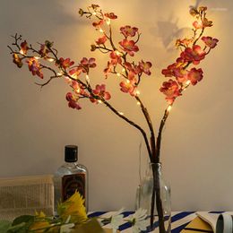 Table Lamps Simulation Plum Blossom LED Light Indoor And Outdoor Holiday Decoration String Lights Bedroom Desktop Backlight