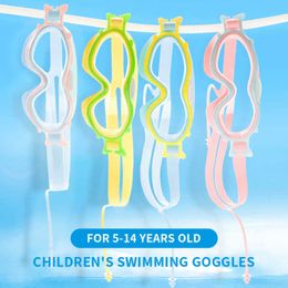 goggles Children Swim Goggles Professional ming Glasses Anti-fog UV Protection Boys/Girl Waterproof Sile Eyewear L221028
