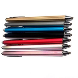 Durable Mesh Fibre Capacitive Stylus Pen Metal Touch Screen Pens with Clip for Smart Phone Tablet