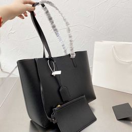 Briefcases Designer shopping bag Shoulder Bags women high quality Totes cloth with real leather handbags