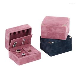 Jewelry Pouches Portable Women's Organizer Case Mini Jewellery Display Gift Packing Box Storage Earring Necklace Rings Lady Bag