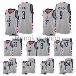 2021-22 75th Anniversary Stitched Diamond Mens Basketball Bradley Beal Deni Avdija Rui Hachimura Daniel Gafford Davis Bertans Isaiah Todd