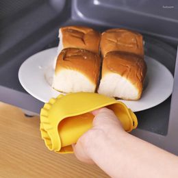 Oven Mitts Silicone Heat Insulation MiClip Kitchen Baking Silica Gel Anti-scalding Slip-Resistant Gloves For Pot Microwave