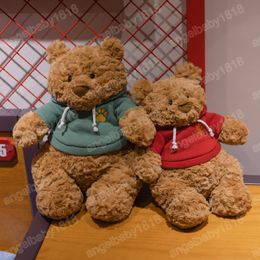 28/35/40cm Cute Teddy Bear with Clothes Plush Toys Super Soft Bear Pillow Stuffed Dolls for Children Birthday Gift