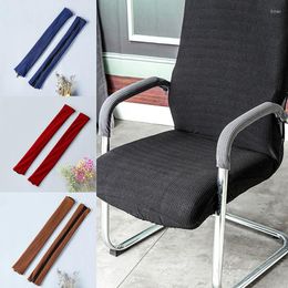 Chair Covers 2PCS Armrest Cover With Zipper Washable Waterproof Polyester Protector For Armchair Elastic Computer Home
