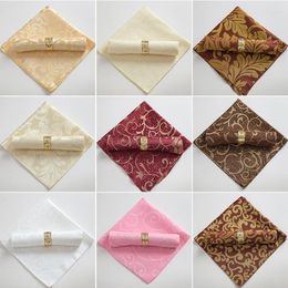 Table Napkin 10Pcs Fabric Napkins For Kitchen Cloth Wedding Decoration Home Textiles Serving Decoupage Eco Restaurant Towel